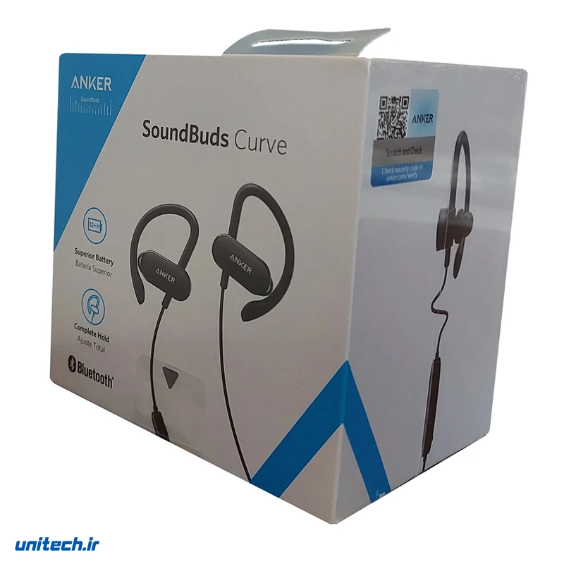هندزفری بلوتوثی گردنی انکر مدل SoundBuds Curve3